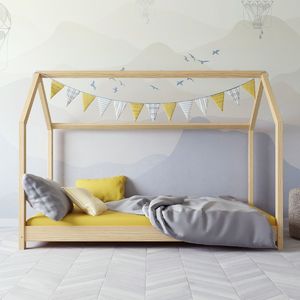 Kocot Kids Łóżko BELLA 80x180 sosna drewniane ze stelażem 3