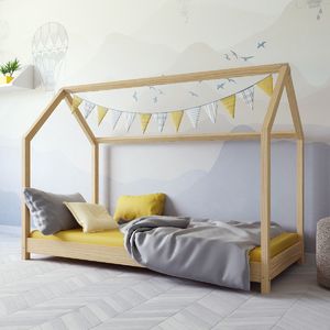 Kocot Kids Łóżko BELLA 80x180 sosna drewniane ze stelażem 4