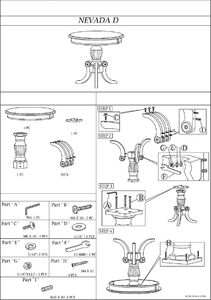 Signal ŁAWA NEVADA D ciemny orzech klasyczna SIGNAL 2