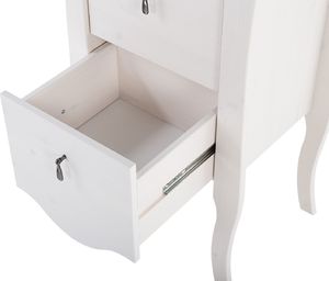 Comad Szafka łazienkowa Elisabeth 45cm biała drewniana 4