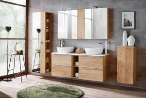 Comad Szafka łazienkowa CAPRI 20 cm dąb wisząca mała wąska COMAD 4