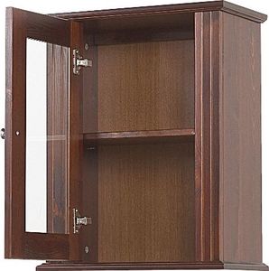 Comad Szafka łazienkowa RETRO 46 cm brązowa drewniana wisząca COMAD 3