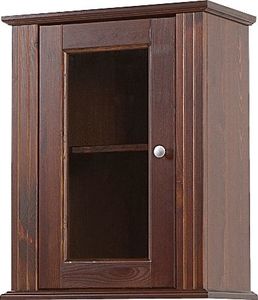 Comad Szafka łazienkowa RETRO 46 cm brązowa drewniana wisząca COMAD 4