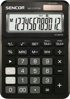 Kalkulator Sencor SEC 372T/BK 1