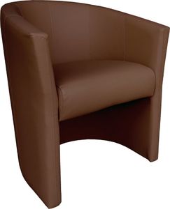Atos Fotel MAROS ECO jasno brązowy tapicerowany nowoczesny ATOS 1
