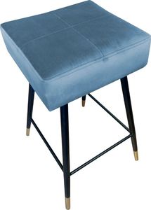Atos Hoker OLIMP BL VELVET GOLD szary tapicerowany aksamitem ATOS 2