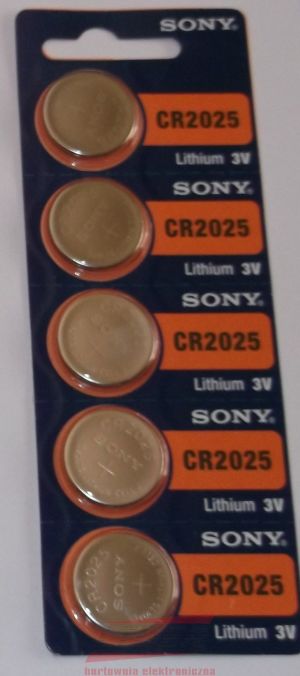 Sony Bateria CR2025 5 szt. 1