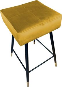 Atos Hoker OLIMP VELVET GOLD żółty tapicerowany aksamitem ATOS 2