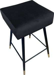 Atos Hoker OLIMP VELVET GOLD czarny w stylu loft ATOS 2