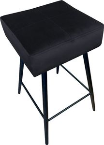 Atos Hoker OLIMP VELVET czarny w stylu loft ATOS 2