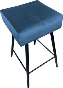 Atos Hoker OLIMP VELVET ciemno niebieski barowy ATOS 2