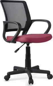 Krzesło biurowe Halmar Joel Czarno-czerwony 1