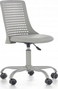 Krzesło biurowe Halmar Pure Popielate 1