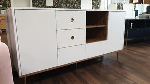 Skandica Komoda HARMONI biała z szufladami do salonu 5