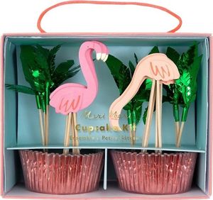 Meri Meri Flamingo Cupcake Kit 1