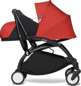 Wózek Babyzen Babyzen YOYO² - 0+, 6+ - Frame Black + Newborn Pack - Red 4