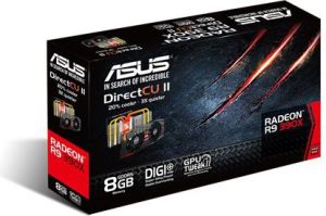 Karta graficzna Asus Radeon R9 390X 8GB DDR5 PX (512 Bit), 2DVI/HMDI/DP (R9390X-DC2-8GD5) 2