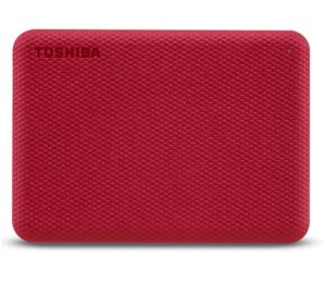 Dysk zewnętrzny HDD Toshiba Canvio Advance 2TB Czerwony (HDTCA20ER3AA) 1