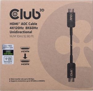 Kabel Club 3D HDMI - HDMI 10m czarny (CAC-1376) 2