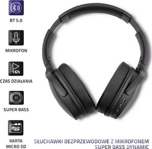 Słuchawki Qoltec Super Bass Dynamic (50851) 2