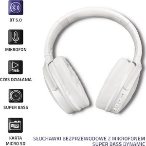 Słuchawki Qoltec Super Bass Dynamic (50850) 2