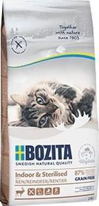 Bozita Indoor&Sterilised Grain free Reindeer 0,4kg 1