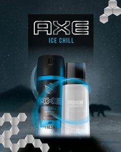 Axe Zestaw Ice Dezodorant150ml+Woda po goleniu100ml 1