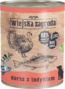 Wiejska Zagroda Wiejska Zagroda Dorsz z indykiem 800 g 1