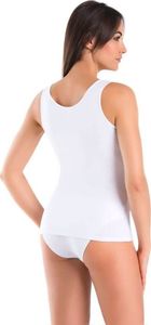 Teyli Koszulka bawełniana Top Claudia biała Biały 2XL 2