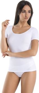 Teyli T-shirt damski bawełniany Solky biały Biały XS 1