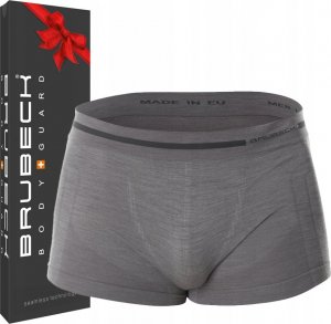 Brubeck BX10430 Bokserki męskie COMFORT WOOL ciemnoszary L 7