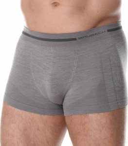 Brubeck BX10430 Bokserki męskie COMFORT WOOL ciemnoszary L 9