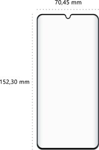 Polski Banan Szkło hartowane 3D BananGuard czarne do Xiaomi Mi Note 10 Lite 5