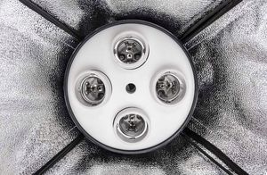 Lampa studyjna LAMPA SOFTBOX 50X70, 4X85W STATYW 230CM 7