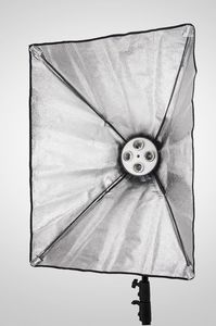 Lampa studyjna LAMPA SOFTBOX ŚWIATŁA CIĄGŁEGO 50X70CM 4X65W 230CM 4