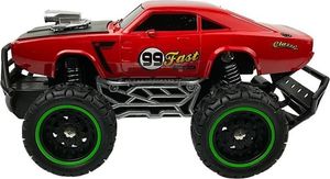 Lean Sport Auto Zdalnie Sterowane R/C Wysokie Koła Czerwone 4