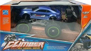 Lean Sport Auto Zdalnie Sterowane R/C Wysokie Koła Niebieskie 7