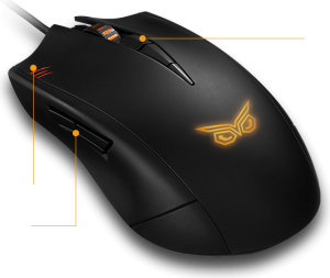 Mysz Asus STRIX CLAW DARK (90YH00C2-BAUA00) 4