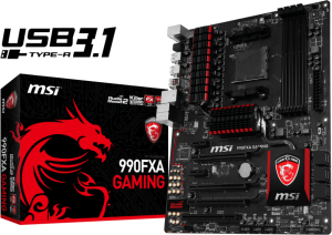 Płyta główna MSI MSI 990FXA Gaming, AMD 990FX, Socket AM3+, DDR3, USB3.1 (7893-001R) 1