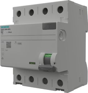 Siemens Wyłącznik różnicowoprądowy 40A 30mA 4p RCCB VDE Siemens 0126 1