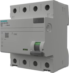 Siemens Wyłącznik różnicowoprądowy 25A 300mA 4p RCCB VDE Siemens 0157 1