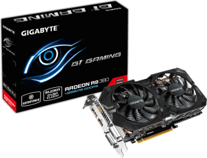 Karta graficzna Gigabyte Radeon R9 380 Gaming G1 4GB GDDR5 (256 bit) DVI, DP, HDMI (GV-R938G1 GAMING-4GD) 4