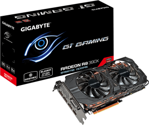 Karta graficzna Gigabyte Radeon R9 390X Gaming G1 8GB GDDR5 (512 bit) DVI, HDMI, 3x DP (GV-R939XG1 GAMING-8GD) 7