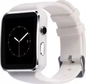 Smartwatch PDS SMARTWATCH ZEGAREK X6 SMART WATCH SIM BIAŁY v2PRO 1