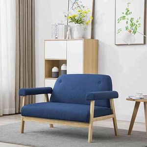Elior 2-osobowa sofa tapicerowana Eureka 2B - granatowa 2
