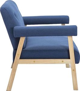 Elior 2-osobowa sofa tapicerowana Eureka 2B - granatowa 10