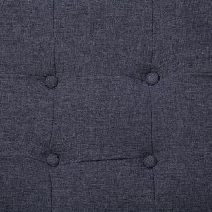 Elior Dwuosobowa grafitowa sofa - Mefir 5