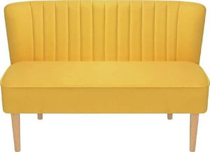 Elior Romantyczna sofa Shelly - żółta 4