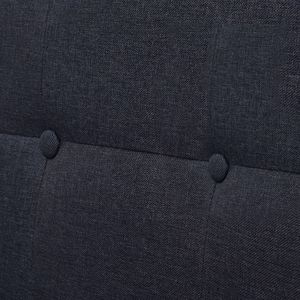 Elior Zgrabna 2-osobowa sofa Mefir - ciemnoszara 4