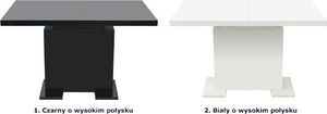 Elior Czarny stół rozkładany Kangos 4